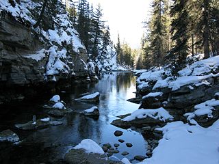 Maligne River river in Canada