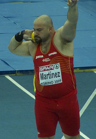 <span class="mw-page-title-main">Manuel Martínez (athlete)</span> Spanish shot putter (born 1974)