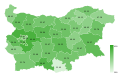 Map Bulgaria parliamentary election 2017 turnout.svg