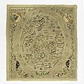 Un esempio di sampler datato 1801 con una mappa