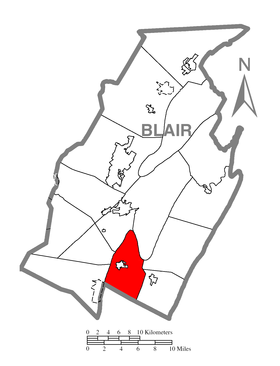 Localização de Taylor Township