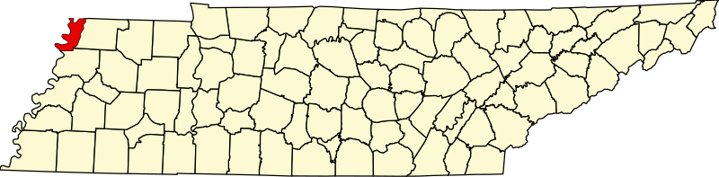 File:Map of Tennessee highlighting Lake County.svg