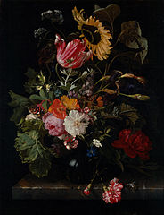 Bouquet of Flowers in a Vase