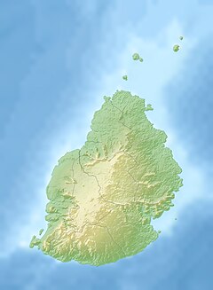 Mapa lokalizacyjna Mauritiusa