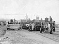 Men at mill on lumber-moving machines, Bloedel-Donovan Lumber Mills, ca 1922-1923 (INDOCC 1281).jpg