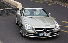 Mercedes-Benz SLK 250 BlueEFFICIENCY (R 172) – Frontansicht (2), 11. März 2011, Teneriffa.jpg