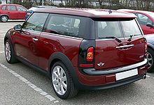 Retro di una Mini Cooper Clubman