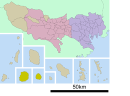 Sottoprefettura di Miyake – Mappa