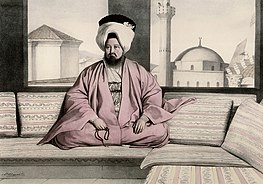 Mohammed Rushien Efendi, Ottoman Voivode of Athens, 1827 Mohammed Rushien Efendi, voivod of Athens, by Louis Dupre - 1827.jpg