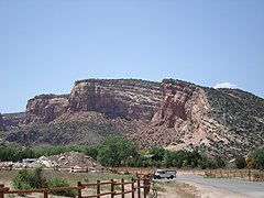 Monoclinal en el monumento nacional de Colorado