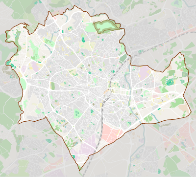 Pozíciós térkép Montpellier