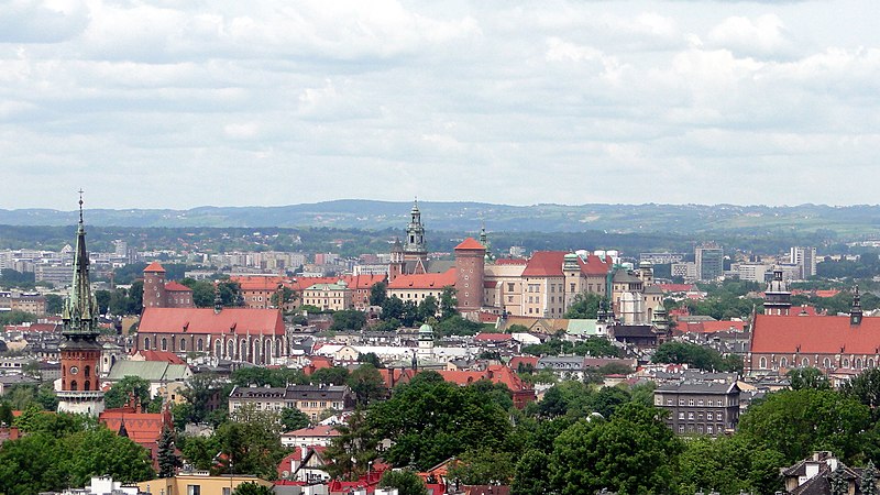 File:Monuments of Cracow City Center.JPG