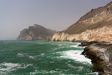 Coastline near Mughsayl