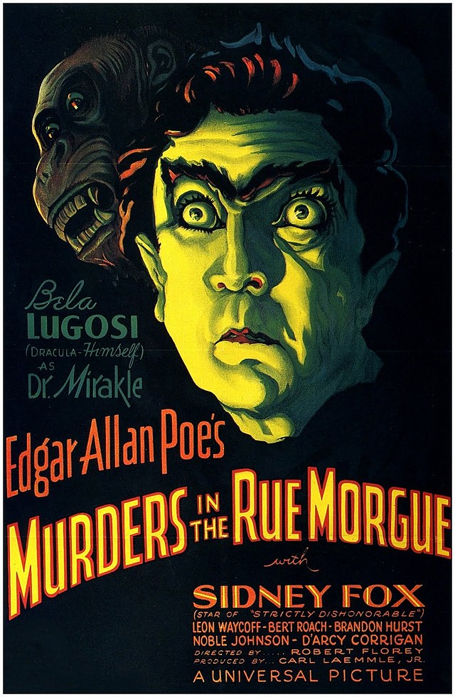 Description de l'image Murders in the Rue Morgue (1932 poster).jpg.