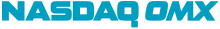 Former logo used from 1971 to 2014, with Nasdaq logo added in 2007. "OMX" was omitted from the corporate name and logo in 2015. NASDAQ OMX Group.svg