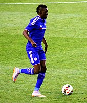 Traoré playing for Chelsea in 2015