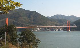 Namhae Bezirk