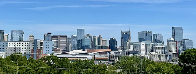 Image: Nashville Skyline from Ft Negly  Photo 2  June 2022