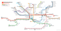 Diverted route map