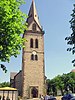 Außenansicht der Kirche St. Johannes Baptist in Warburg