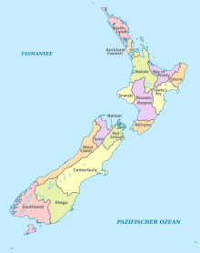 New Zealand, administrative divisions - de - colored.svg