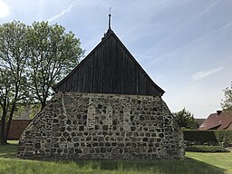 Niederer Fläming-Riesdorf Dorfkirche Ostansicht