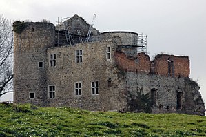 Ostansicht der Burg Nothberg (2006)