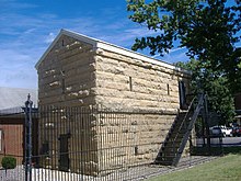 Old Trimble County Jail, Bedford, Kentucky Old Bedford Jail.JPG