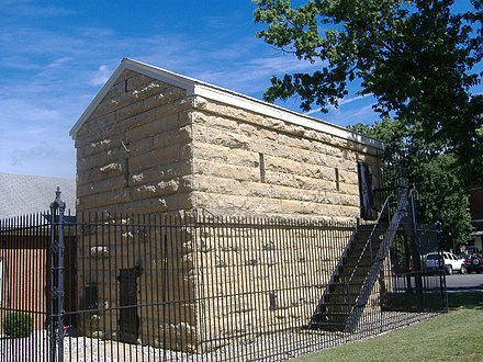 Trimble County Jail, built circa 1850