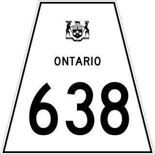 <span class="mw-page-title-main">Ontario Highway 638</span> Ontario provincial highway