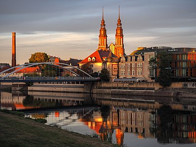 Old town in Opole