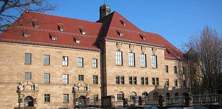 Ostbau Justizpalast Nürnberg