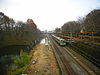 Ōu Main Line section with both narrow and standard gauge tracks