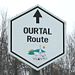 Schild „Outtal-Route“