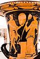 Painter of Athens 1375 - ARV 1461 - Dionysos and Ariadne and Eros with satyrs and maenads - Würzburg MvWM L 636 - 11