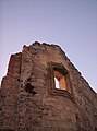 Ventana de esquina. Ruinas del palacio de los marqueses de Aguilafuente