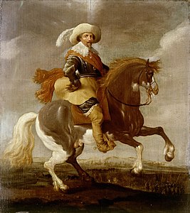 Frédéric-Henri d'Orange-Nassau à cheval (1638).