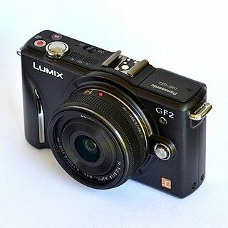 <span class="mw-page-title-main">Panasonic Lumix DMC-GF2</span> Camera model