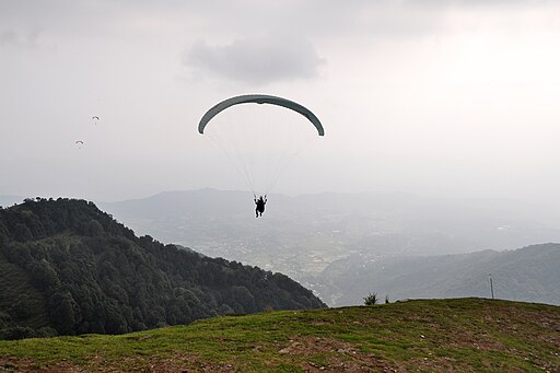 Paragliding at Bir