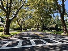 Park Avenue in Munsey Park, looking west on September 6, 2021. Park Avenue, Munsey Park, Long Island, New York September 6, 2021 A.jpg