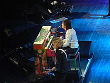 Paul McCartney performing in Rio de Janeiro, Brazil in 2014.