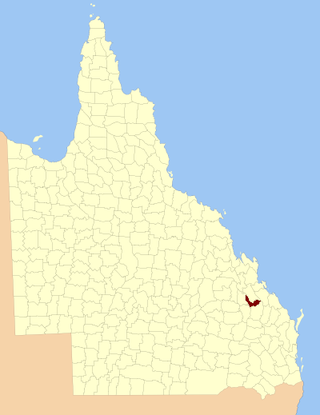<span class="mw-page-title-main">County of Pelham</span> Cadastral in Queensland, Australia