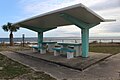 Picnic shelter table