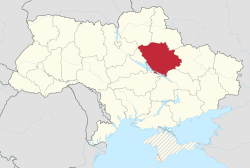 Poltava in Ukraine (claims hatched).svg