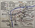 Čeština: Mapa (schéma) Elektrických drah královského hlavního města Prahy, cca rok 1902