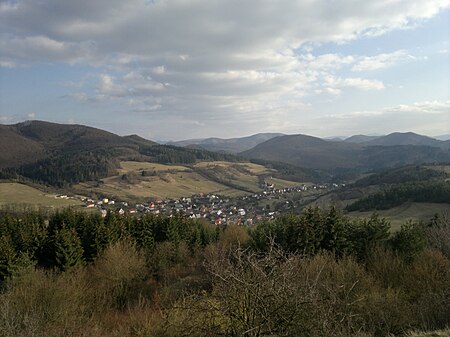 Praznov from Skalica hill