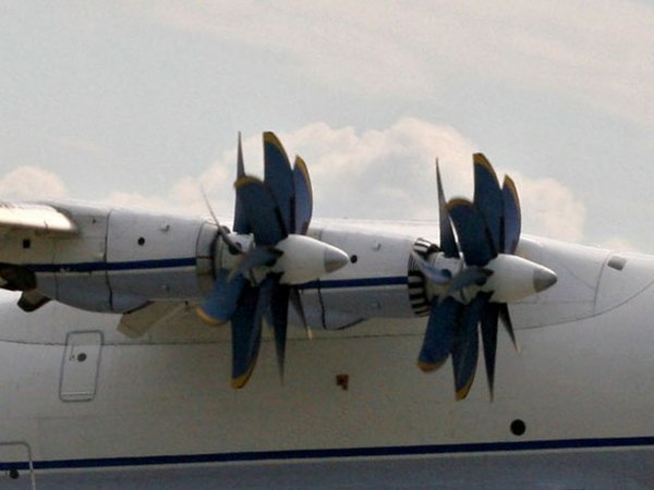 Progress D27 Propfans fitted to an Antonov An-70