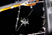 Progress M-19M leaves the aft docking port of the Zvezda Module on 11 June 2013.