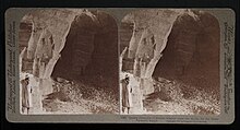 Quarry chambers of Masara whence came the blocks for the Great Pyramid, Egypt. (30) (1904) - front edited - TIMEA.jpg