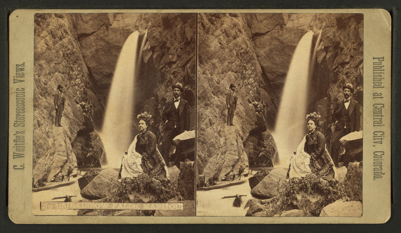 File:Rainbow falls, Manitou, by Weitfle, Charles, 1836-1921.png